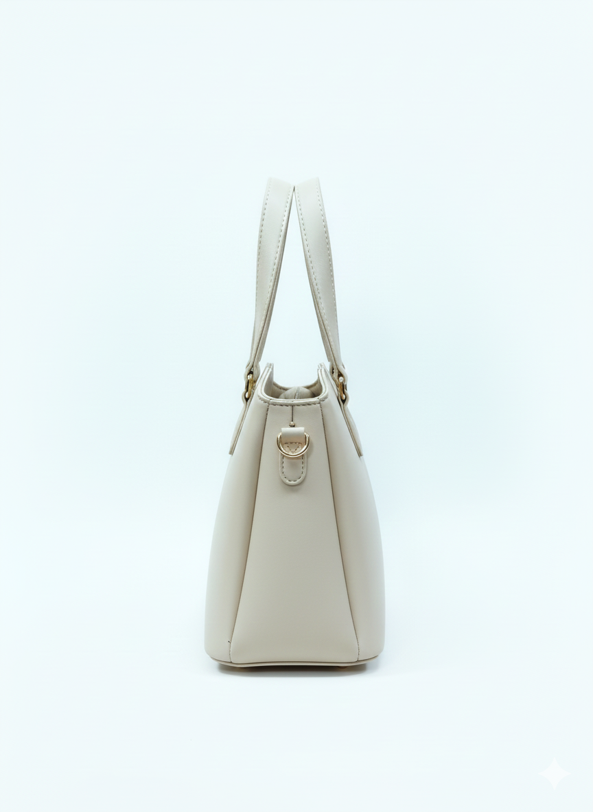 Modern Cream Ladies Handbag Bags - Image 2