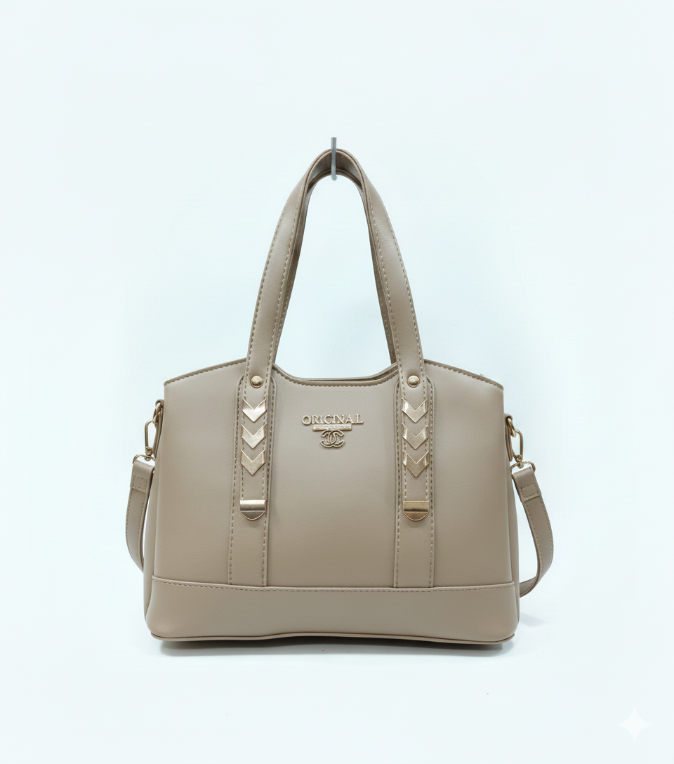 Modern Cream Ladies Handbag Bags - Image 6