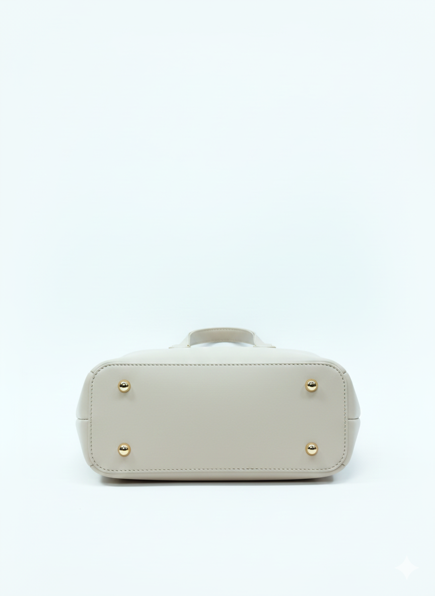 Modern Cream Ladies Handbag Bags - Image 3